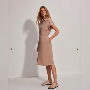 Varley Louisa Zip-Through Dress